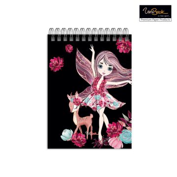 Hard Cover Spiral Book A7 UniBook - 01