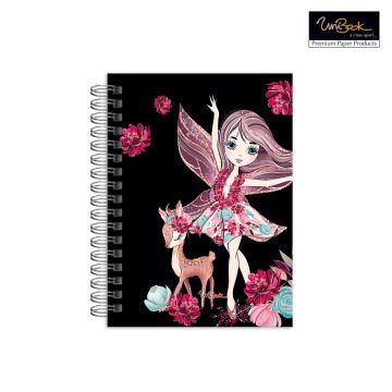 Hard Cover Spiral Book A6 UniBook - 01