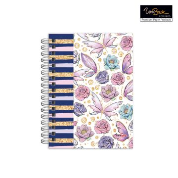 Hard Cover Spiral Book A6 UniBook - 03