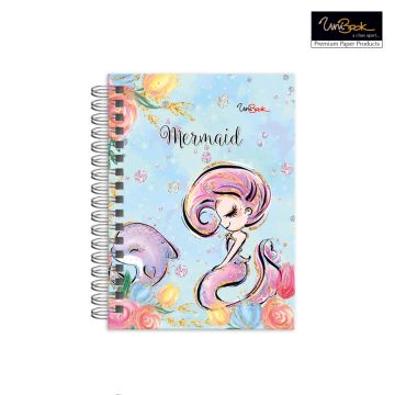 Hard Cover Spiral Book A6 UniBook - 06
