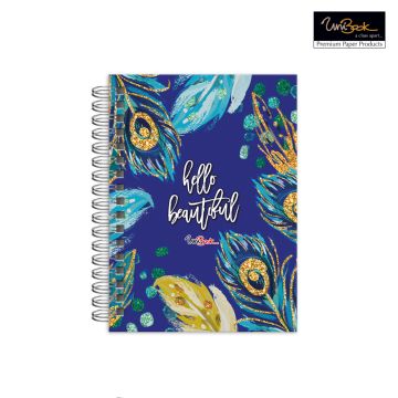 Hard Cover Spiral Book A6 UniBook - 09