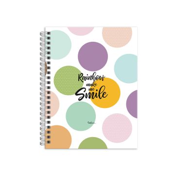 Hard Cover Spiral Book - A6 - Unibook 03