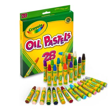 Crayola Crayola Oil Pastels,28-Color Set