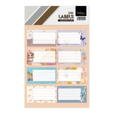 Name Label 2 sheets 16 Labels - 7