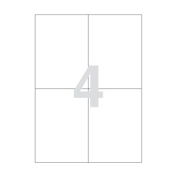 Laser Label 210 X 74.25 A4-4 Label Champs