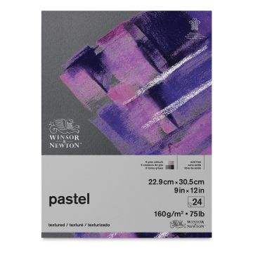 Winsor & Newton Pastel Paper Pads, 9" x 12" - Gray Colors