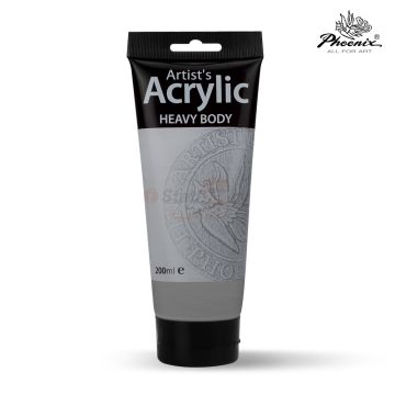 Acrylic Color 200ml 120 Silver  - Phoenix