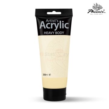 Acrylic Color 200ml 206 Titanium Buff  - Phoenix