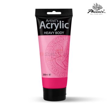 Acrylic Color 200ml 307 Magenta  - Phoenix