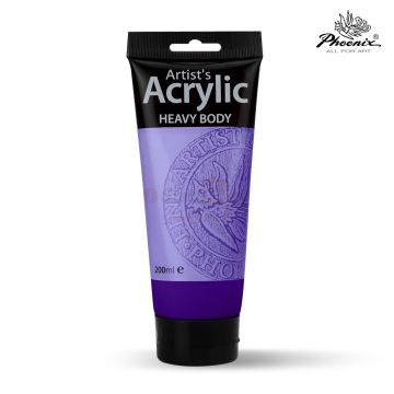 Acrylic Color 200ml 430 Violet  - Phoenix