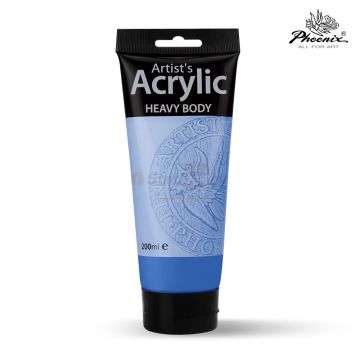 Acrylic Color 200ml 455 Cerulean Blue  - Phoenix