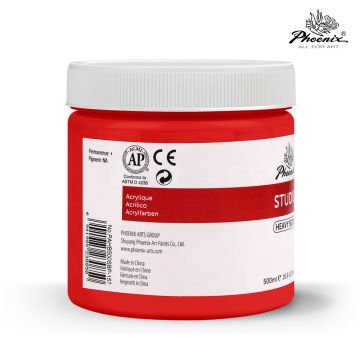 Acrylic Color 500ml 302 Scarlet