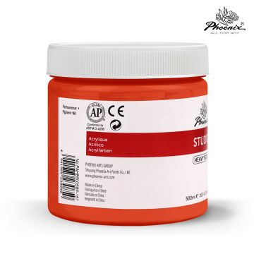Acrylic Color 500ml 324 Vermillion