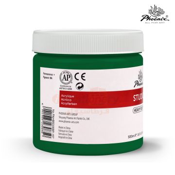 Acrylic Color 500ml 538 Permanent Green