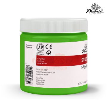 Acrylic Color 500ml 562 Yellow Green