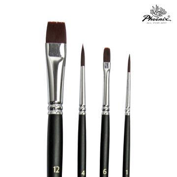 Artist Brush Phoenix 6601s2 4pcs/set