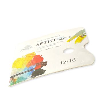 Disposable paper palette Rectangle 250gsm 12x16" P5315