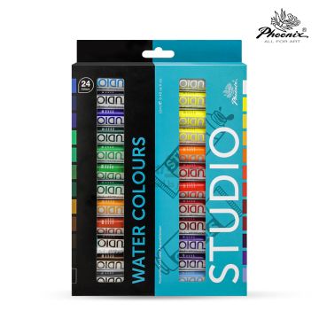 Water Color Set of 24x12ml Phoenix PW2412S