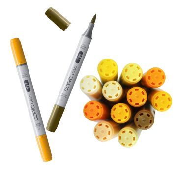 Copic Ciao Marker, Yellows
