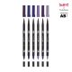 Tombow Dual Brush Pen Blue Violet