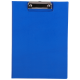 File Organizer- A4 Clip Board with Cover Blue Deli 38154