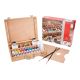 Acrylic colour wooden box Basic | 10 x 40 ml + accessories - Van Gogh