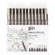 Uni Pin Fineliner Drawing Pen Set of 12