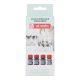 Glass & Porcelain Transparent set Blues | 4 x 30 ml - Talens - 411900001