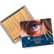 Derwent Colored Drawing Pencils, Metal Tin, 24 Count