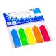 Note Pad Page Maker 5x12x44mm 5x25sht Film Mix-Arrow UPM - 268209
