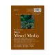 Strathmore 400 Series Black Mixed Media Pad - 6