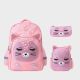 SCHOOL BAG GLOSSY BIRD 17 inch GB5234 Cat