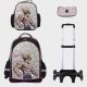 School Bag Glossy Bird 18 inch Set - GB5250TB