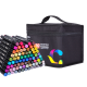 Deli 80-Color Sketch Marker Set - 70806-80