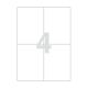 Agipa 4 Labels 105 X 148.5mm A4