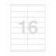 Agipa 16 Labels 105 X 35mm A4