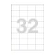 Agipa 32 Labels 51 X 33.8mm A4