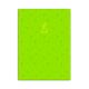 Single Line Book A4 Transparent Green 60/S PCV Falcon
