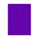Single Line Book A4 Transparent Purple 60/S PCV Falcon