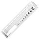 Art Alternatives Graphic Arts Leading Gauge,Clear Plastic 3