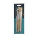 Art Alternatives Stencil Brushes,3-Brush Set