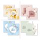 Al Fakhama Set of 8 Eid Greeting Envelope - Mini Floral Design 2023