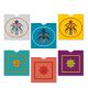 Al Fakhama Set of 6 Eid Greeting Envelope - Mini Mixed Design 2023