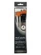 Mont Marte Gallery Series Brush Set Acrylic 4pc - 12