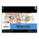 Canson Montval Watercolor Tape-Bound Pad - 10