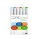 Copic Sketch Marker Set, 6 Color Earth Essentials 2785