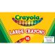 Crayola Large Size Classic Crayons, 16 Count And Colors