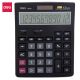 Deli Calculator 12 Digits Black 1520A