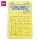 Deli Touch Calculator 12 Digits Desktop Green