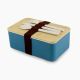Lunch Box with Spoon, Fork & Knife - Blue 566